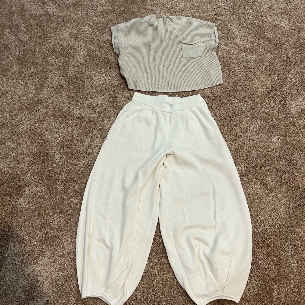 Free people Freya Sweater Set size XL